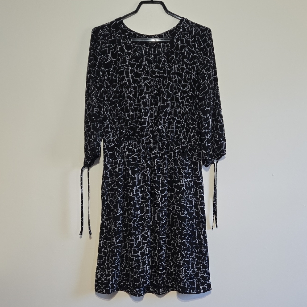 RW&Co Cat Print Dress